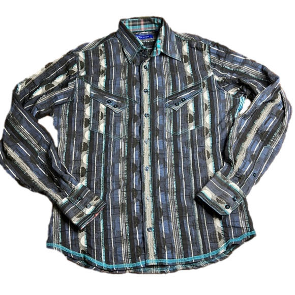 NWT Georg  Roth Los Angeles Super cool Button Down Casual Shirt - Picture 1 of 12